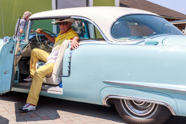 Trotz großer Hitze zeigten zahlreiche Oldtimer-Freunde ihre Cadillacs und andere seltene Boliden.