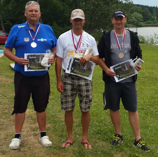 Manfred Wolfinger, Sieger Martin Kohlicek, Ales Pokorny (v.l.) | Foto: privat