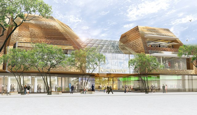 Das geplante Kampcenter: Mittlerweile haben sich Änderungen in der Bauklasse ergeben, sodass das Projekt wie im Frühjahr präsentiert, in dieser Höhe nicht gebaut werden kann. | Foto: CONSIO