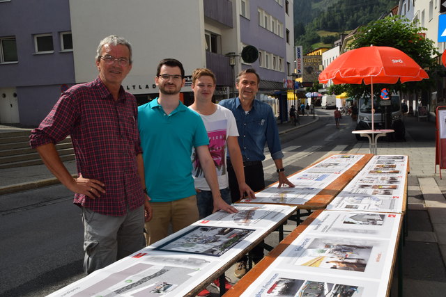 Manfred Jenewein, Marco Lettenbichler, Philipp Pflaume und Andreas Pfenniger.