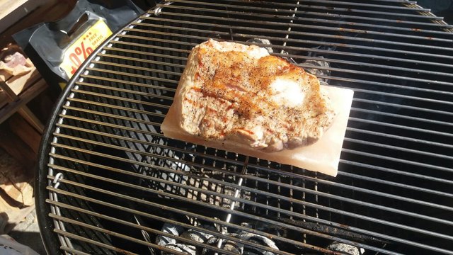 Kalbstafelspitz auf der Salzplatte