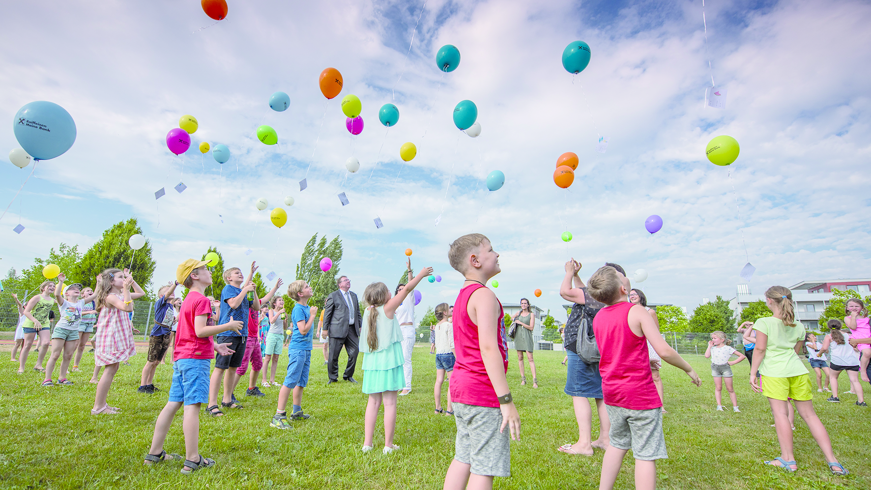 Luftballonstart