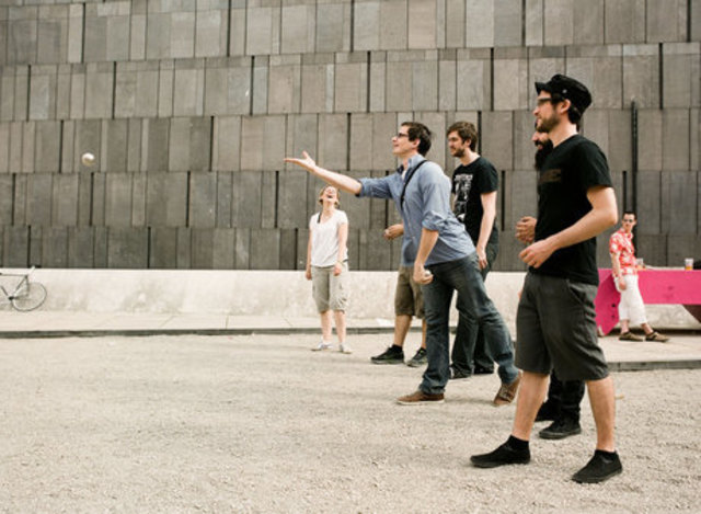 Boulen im Sommer im MQ. | Foto: MuseumsQuartier
