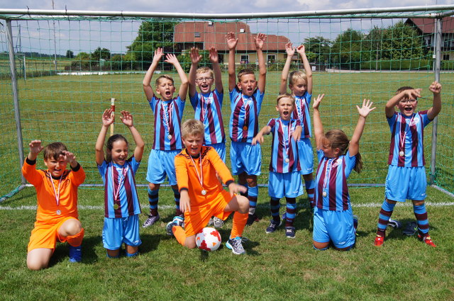 Das Siegerteam der Volksschule Lochen.