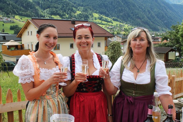 Monika Fagschlunger, Regina Gruber und Karin Neumann (v.l.)