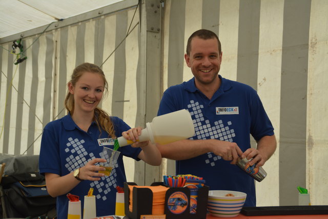 Frische, fruchtige und alkoholfreie Drinks gabs von der Jungendinfo Tirol.