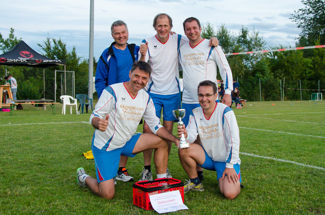 Ortsmeister 2017 „d’Vodan“ hi/li: Josef Nenning, Hubert Hofer, Niklas Natschke; vo/li: Gerald Hofer, Wolfgang Geyrhofer; | Foto: Union Bad Kreuzen