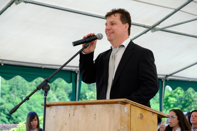 SV Heiligenkreuz Obmann Rudolf Pummer