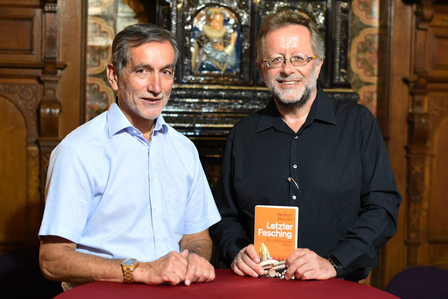 Herbert Brindl mit Herbert Dutzler.