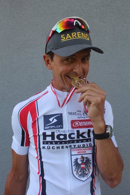 Josef Stadlbauer heimste seinen insgesamt achten ÖM-Titel ein.