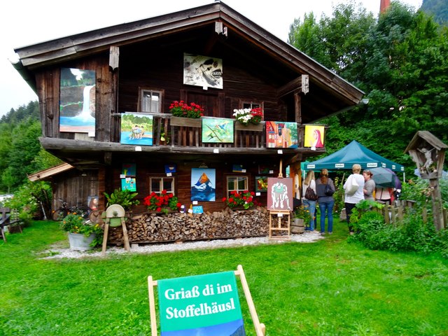 Das über 530 Jahre alte Stoffelhäusl in St. Gertraudi wird wieder zur Freiluftgalerie.