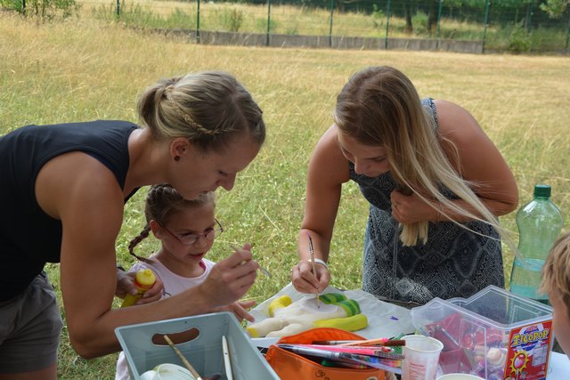 Betätigten sich kreativ: Claudia Leitner, Anita Pable und Miriam Haslauer.