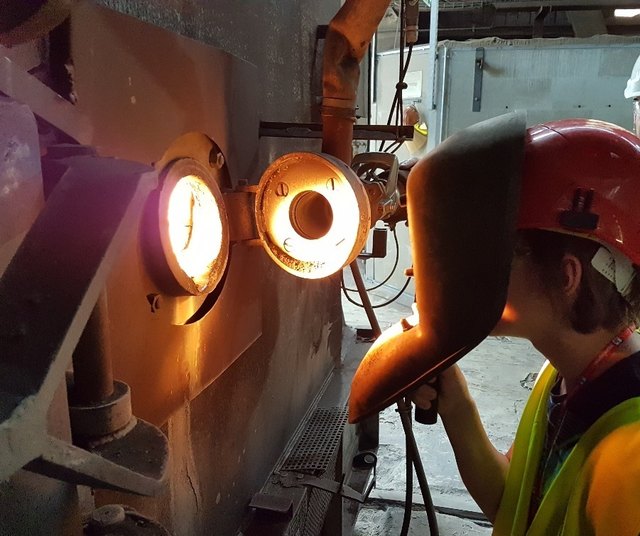 Heiße Einblicke am Tag der offenen Tür. | Foto: RHI