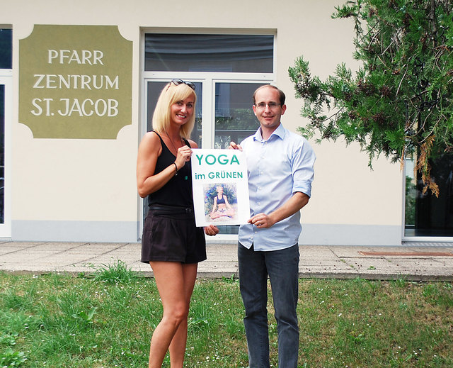 Nicole Polster mit Sportstadtrat Albrecht Oppitz | Foto: ÖVP Purkersdorf