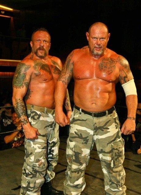 Die "Dirty Brothers"  Franz Schlederer&Mr. Tattoo