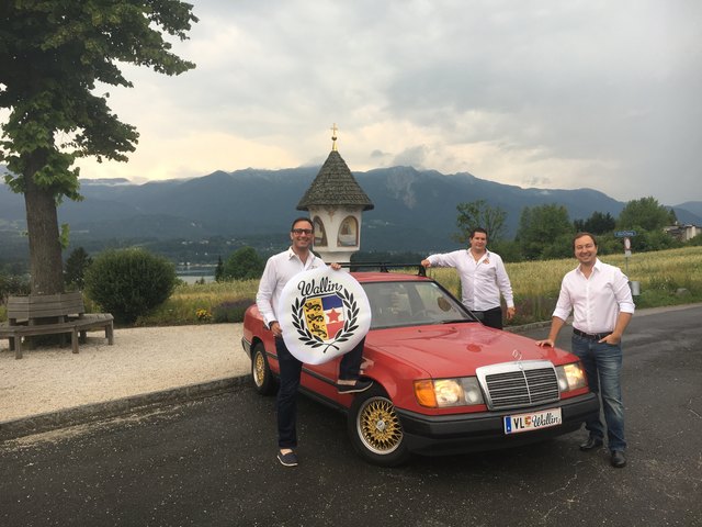 Sie nehmen an der Rallye teil: Markus Walluschnig, Holger Merlin und Daniel Kogler wollen es sich selbst beweisen | Foto: KK/Markus Walluschnig