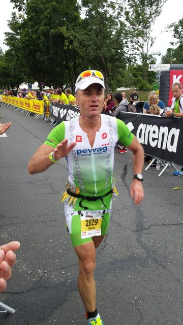 Thomas Siegl schaffte es beim Ironman in Klagenfurt auf den sechsten Rang seiner Altersklasse. | Foto: LC Ebensee