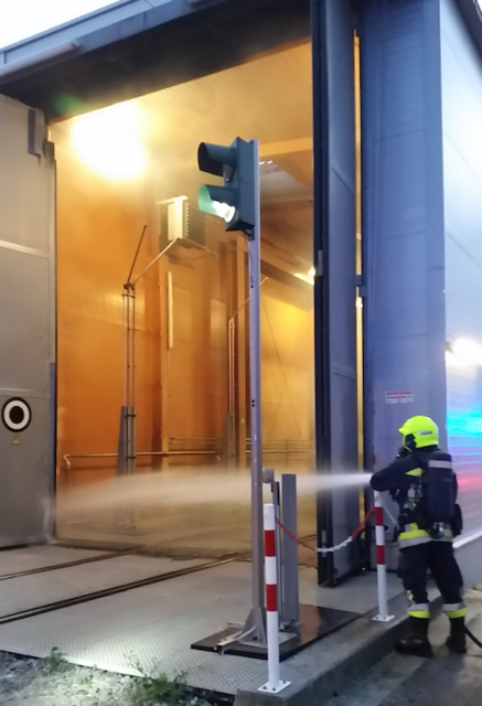 Die Hauptfeuerwache löschte den ungewöhnlichen Brandherd | Foto: HFW Villach