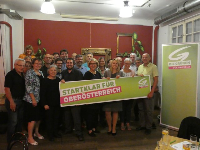 Die Grünen präsentieren sich für die Nationalratswahl.