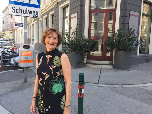 Erfreut über die schnelle Reaktion: Michaela Hummelbrunner.