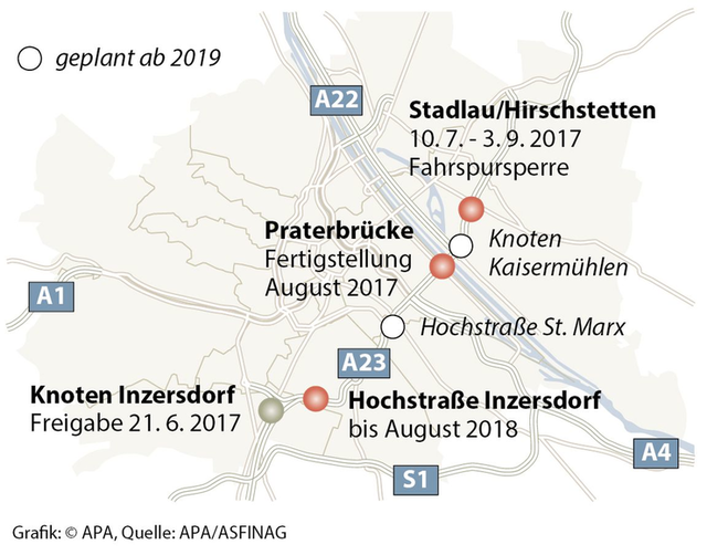 Die Hotspots auf der Tangente