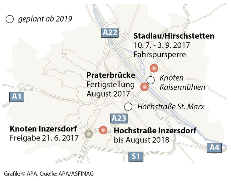 Die Hotspots auf der Tangente