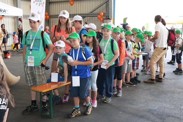 Besonders der Recycling-Parcours machte den Kindern Spaß | Foto: KK/Seppele