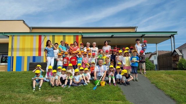 Ein neuer „ Naschgarten“ im Kindergarten Friedberg - Hartberg-Fürstenfeld