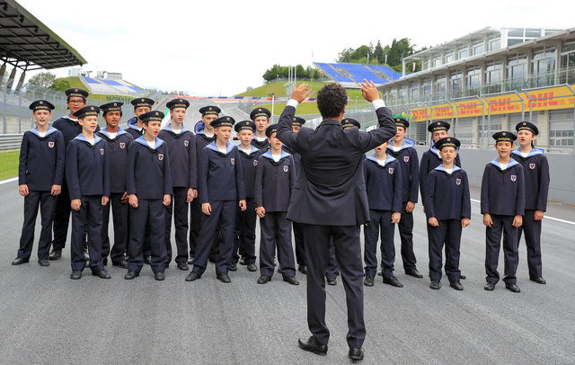 Die erste Probe am Ring. Foto: GEPA pictures