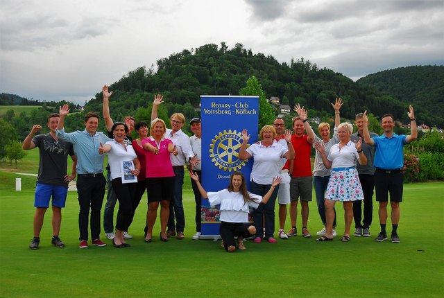 Viel Spaß beim Charity Golfturnier des Rotary Clubs in Maria Lankowitz. | Foto: KK