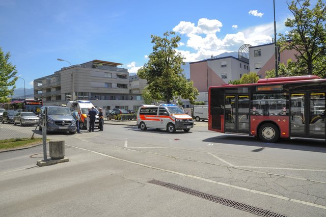 Die Fußgängerin wurde schwer verletzt.