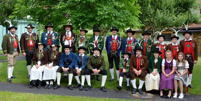 Gruppe Abzeichen in Gold