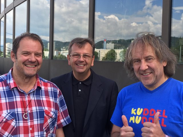 Jacky HanzHanz, Thomas Ziegler und Manfred Forster (v. l.).