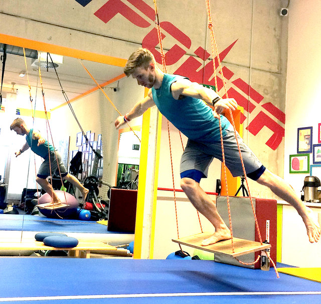 Kitz-Trainingseinheiten für Phil Harris.