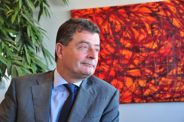 Stefan Ottrubay zum Vorbild Schweiz: "Die Schweizer Demokratie hat 800 Jahre gebraucht, bis sie zu dem wurde, was sie heute ist. Soviel Zeit hat die EU nicht. " | Foto: Linda Osusky