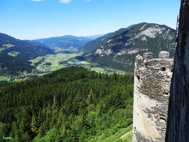 Tolle Aussicht über das Land
