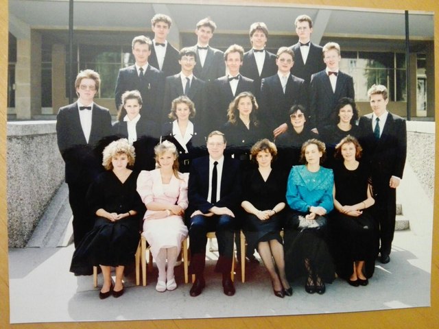 Das Klassenfoto aus dem Jahr 1987.