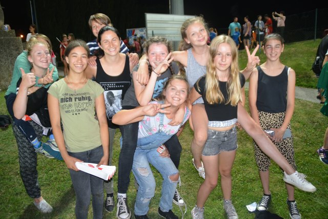 Unter den 1.250 Zuschauern waren auch junge Fans aus dem Bezirk Oberwart mit dabei.