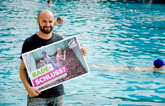 Landtagsabgeordneter Severin Mayr kämpft für den Erhalt der Oö. Bäder.