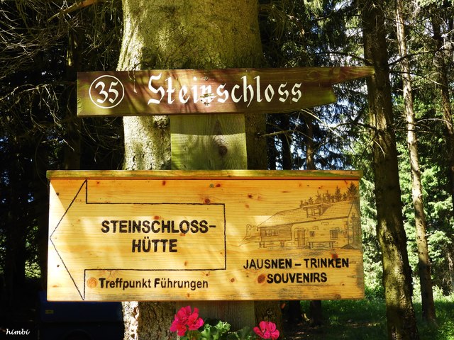 Danach ging es zur Steinschlosshütte auf ein gutes Brot mit Verhackerten