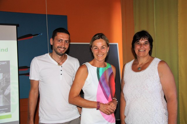 Christian Krottmeier, Daniela List und Barbara Spiz.