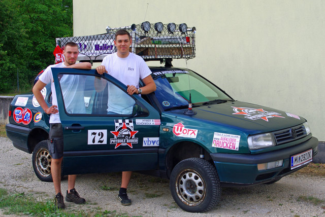 Das Mistelbacher Eco-Sportler Team Alexander Schöfböck und Benjamin Hymer