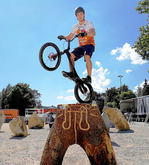 Mit seinem Sieg im Europcupbewerb tankte der Niederösterreicher Thomas Pechhacker viel Selbstvertrauen für den morgen beginnenen Trials World Cup. | Foto: Trials World Cup