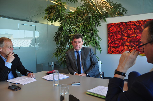"Wir sind der größte Bio-Betrieb Österreichs", sagt Stefan Ottrubay über die Landwirtschaft auf den Esterhazy-Gütern. | Foto: Linda Osusky