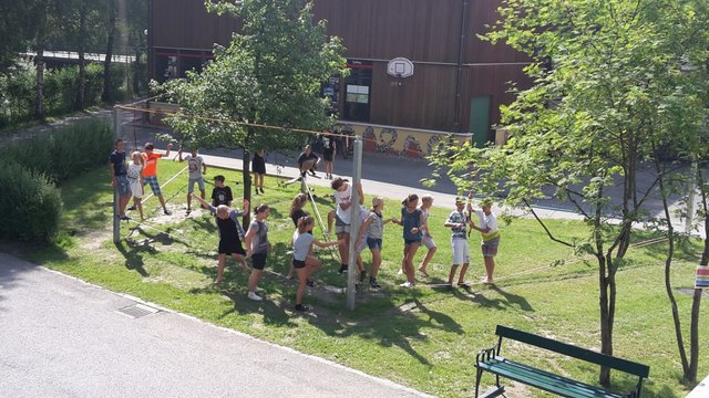 Sieben verschiedenen Lines mit unterschiedlichem Schwierigkeitsgrad stehen zur Verfügung. | Foto: NMS Bad Hofgastein