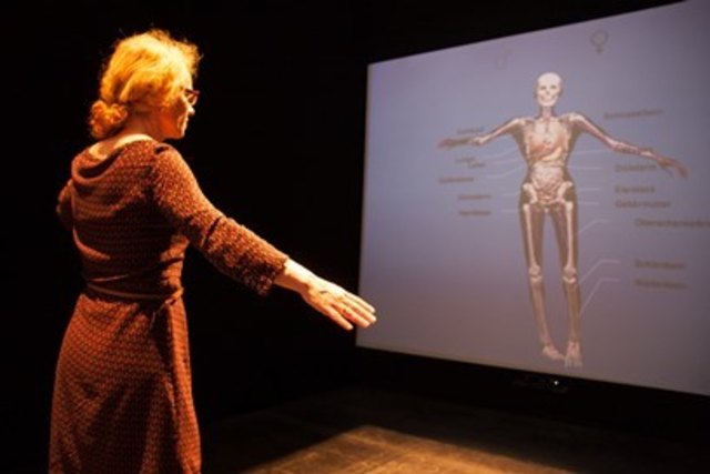 Der Anatomiespiegel in Graz ist einzigartig.