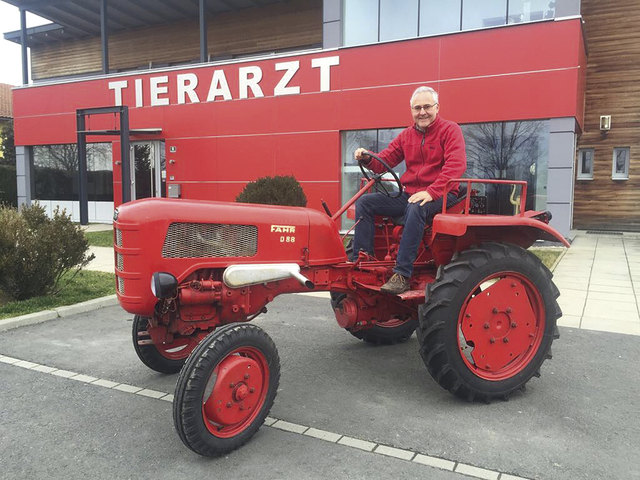 Hier fährt der Chef persönlich.