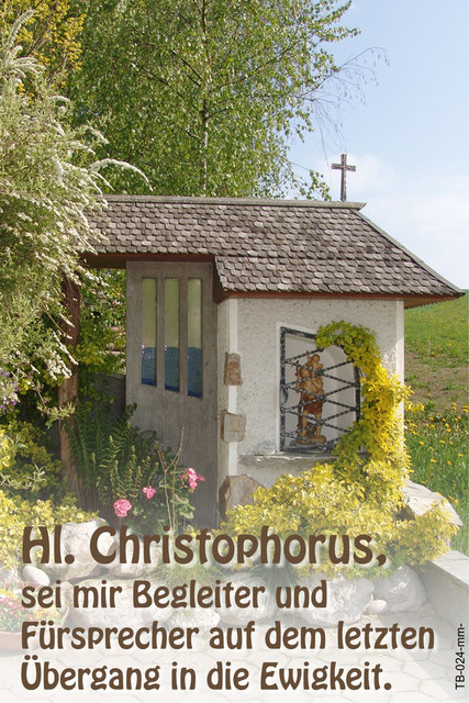 Die Christopherusklapelle in Adenbruck