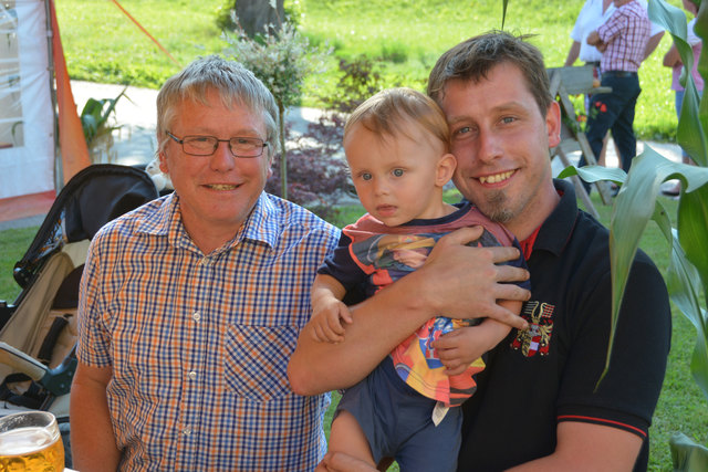 3 Generationen: Ambros, Leon, Johannes