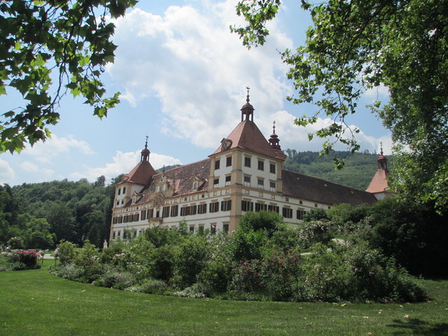 Herrlich, so ein Spaziergang im Park vom Schloß Eggenberg.